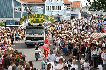 Bild över Grebbestads karneval